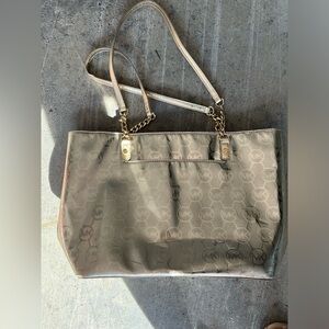 Gold Michael Kors Tote EUC